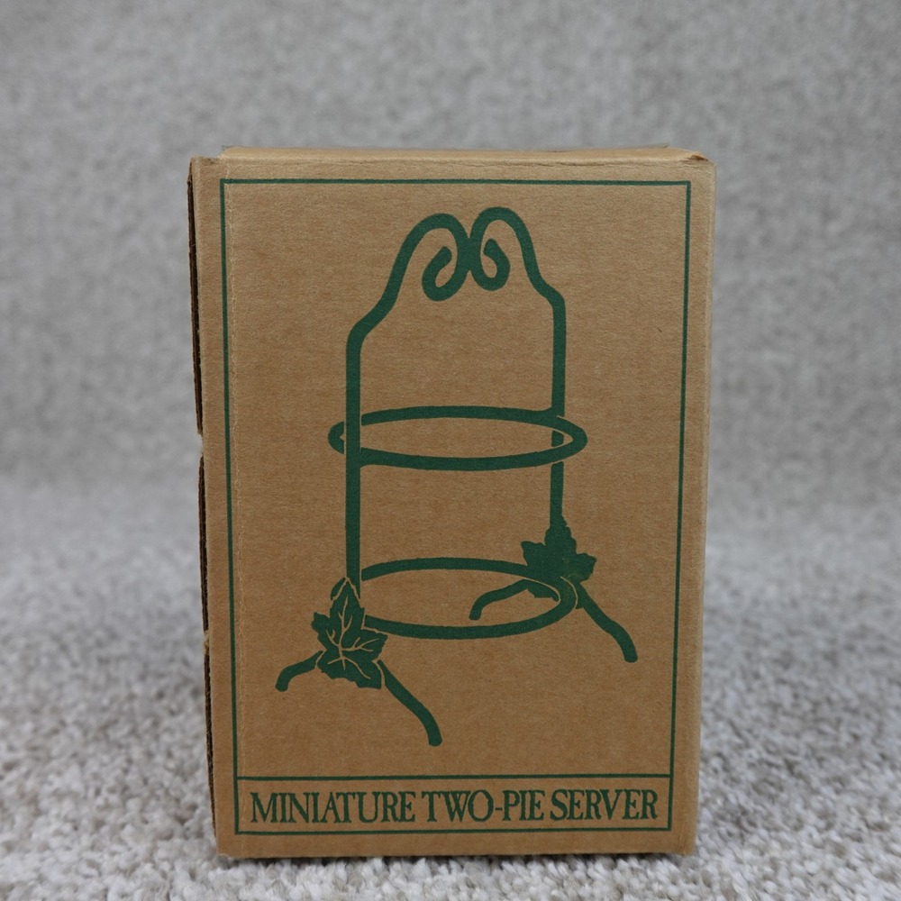 Longaberger 1999 Miniature Two Pie Server Wrought Iron Foundry Collection 76902 - Picture 3 of 8